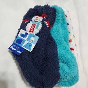 Kids slipper socks, 3 pairs - NWT